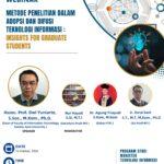 Webinar: Metode Penelitian dalam Adopsi dan Difusi Teknologi Informasi